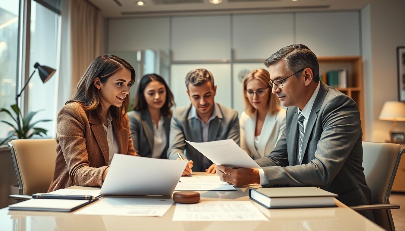 Senior legal support team